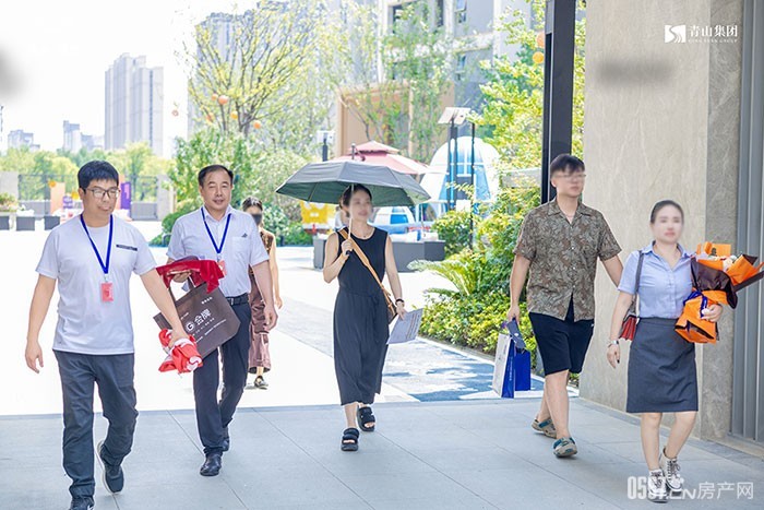 美好相呈欢迎回家青山澜岛二期盛大交房