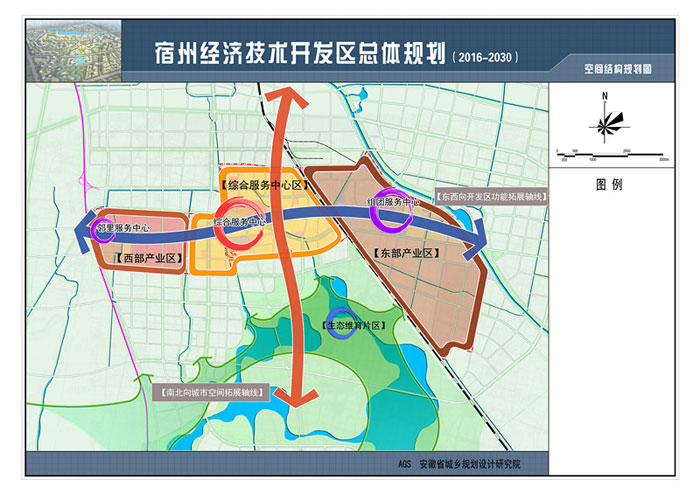 宿州市城市规划图高清图片