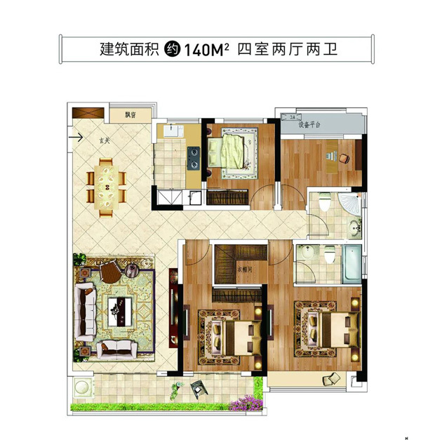 以人为本 升华人居梦想 | 汴河小镇四期雅丰苑户型设计揭秘