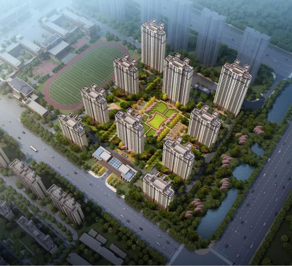 丰大汴河小镇四期鸟瞰图