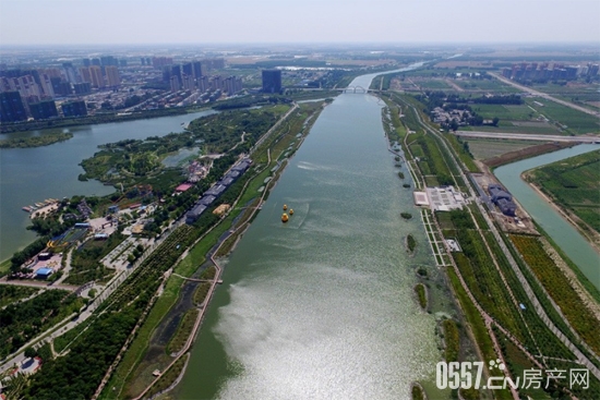 宿州新汴河景区水上旅游码头项目建设有序推进