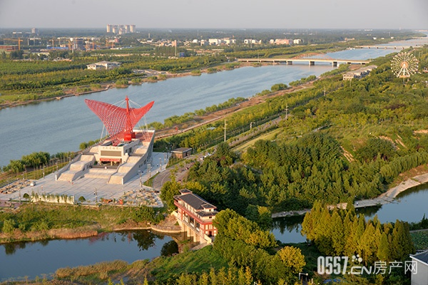 新汴河,三角洲美景高清航拍看过来